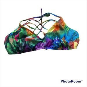 NWOT LA BLANCA swim top us 14